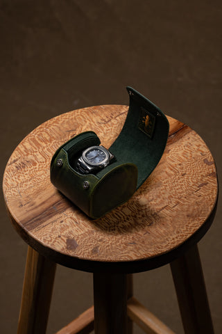 Tekli Deri Saat Kutusu